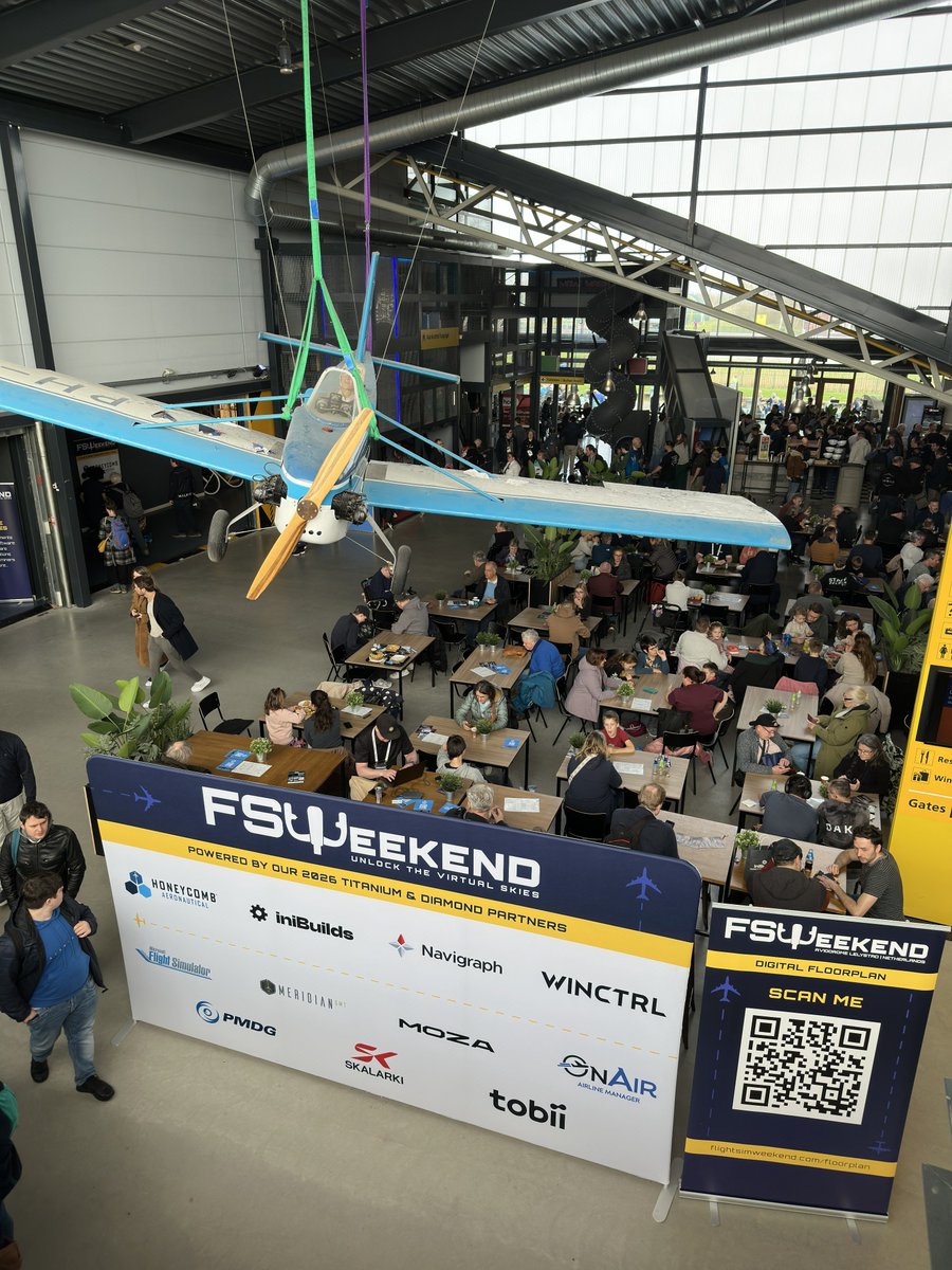 tobiigaming's tweet image. What an incredible #FlightSimWeekend2026 at @Aviodrome last weekend! 🇳🇱

Huge thanks to the flightsim community for the energy, @FSWeekendNL for the epic hosting, and our amazing partners for making it unforgettable ♥️

Grateful for the memories! 🚀