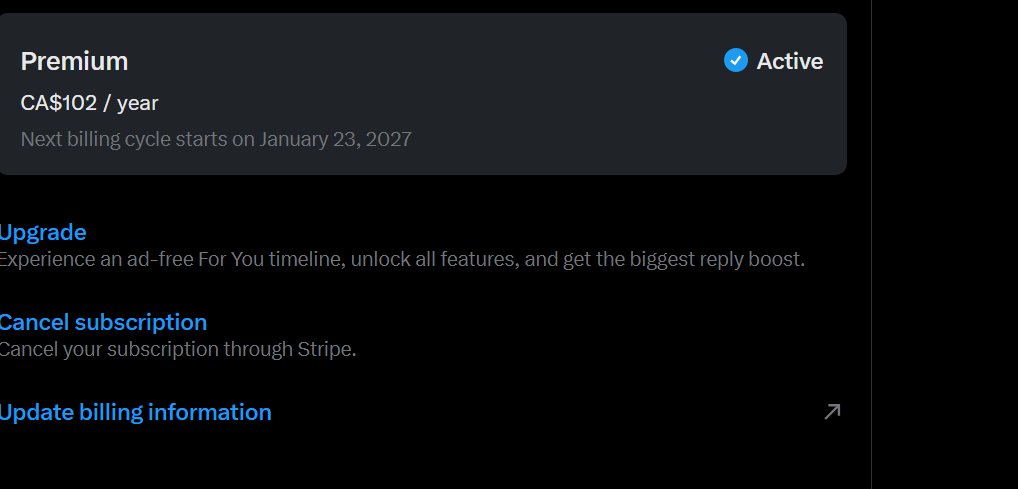 Noclue420's tweet photo. Well I do not have the Premium plus features I paid $560.00 for. My account shows that I am a Premium subscriber and not a Premium Plus. @premium @elonmusk https://t.co/BAIcMSSlwL