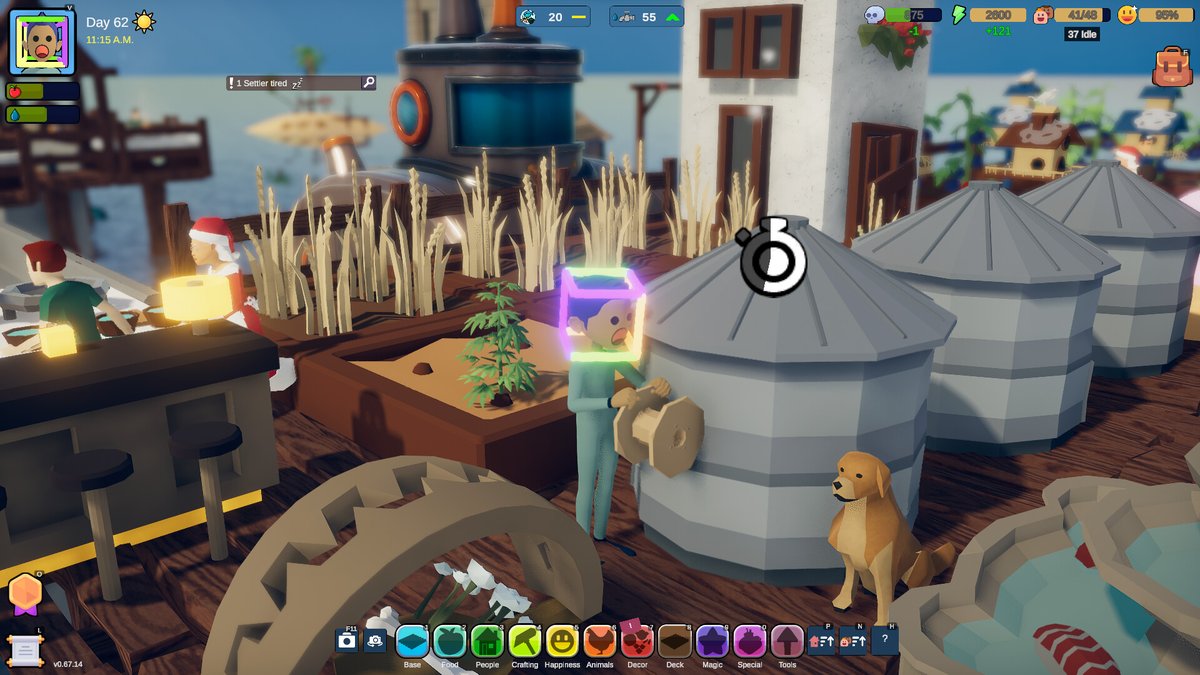 grylogiczne_pl's tweet photo. Havendock https://t.co/1k9mCh9Tz4 - Breathe easy and thrive in this cozy colony sim. Build a haven for castaways, manage resources, live your best life on the ocean. Lead your humble settlement into a high-tech society.
#videogame #Havendock #YYZStudio #PrettySoon https://t.co/6g5kiX7KlD