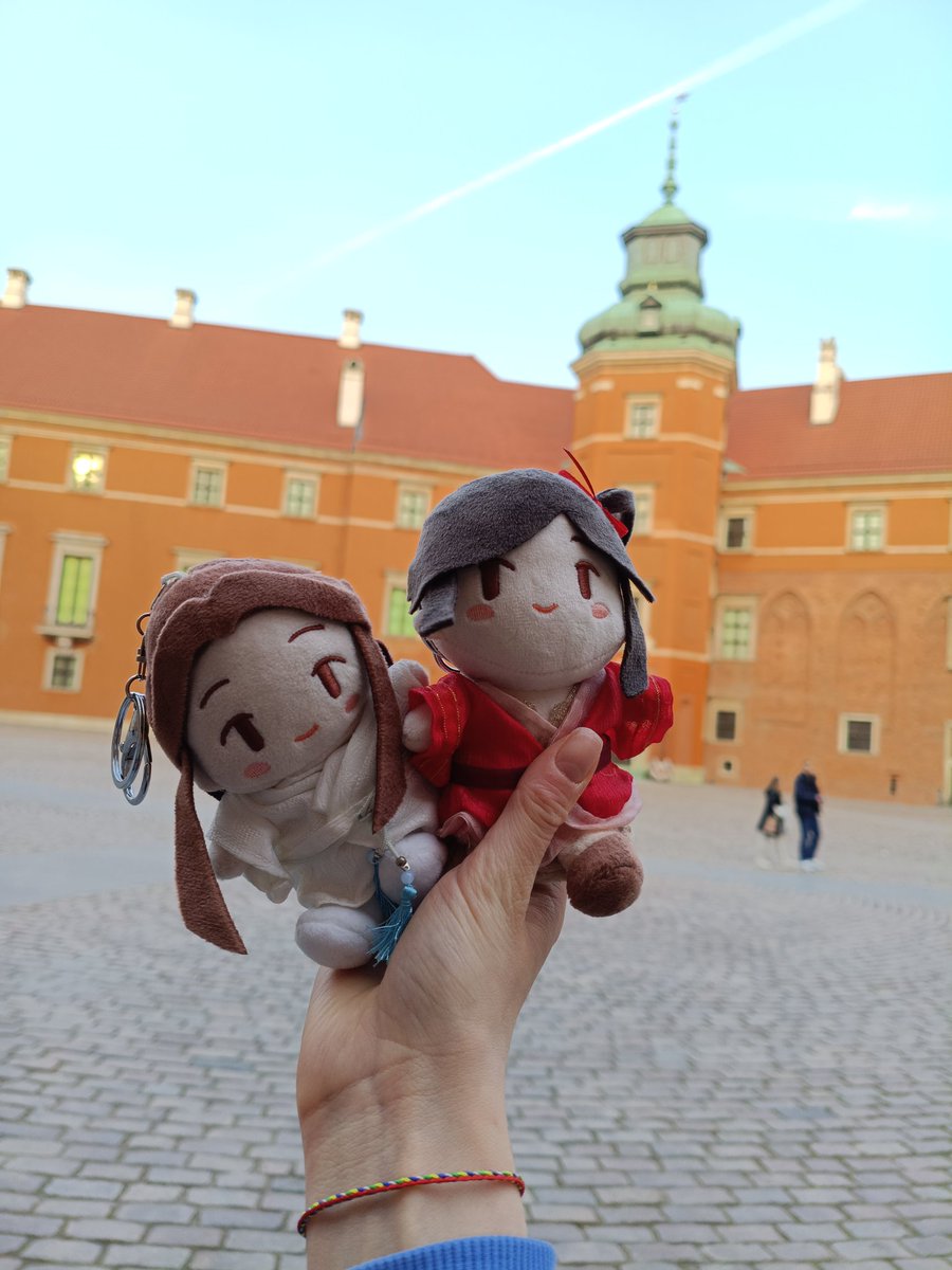 Pupini al castello di Varsavia