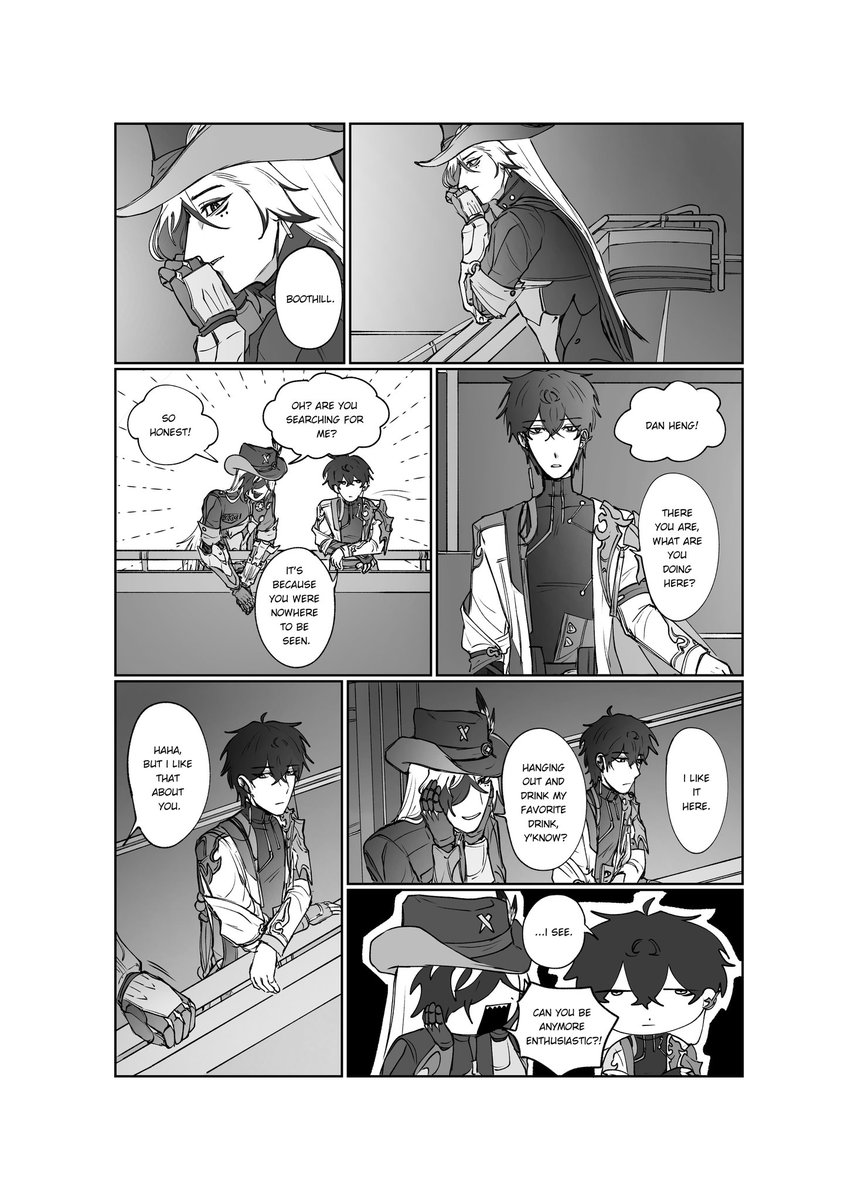 HIR0KIDAN's tweet photo. #danhill 🍁🪦

i got the permission to upload pages i've done for the danhill fanbook we did 😁 i cant seem to find the original files for it so the quality might look crusty 
these are from a year ago so im kind of embarrassed to share it >_< https://t.co/Vs8sXmvuwQ