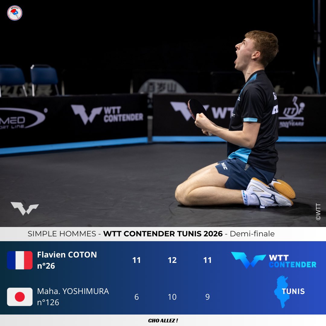 Cho Allez !🏓 tweet media