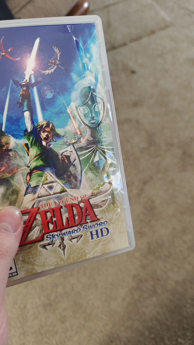 That doesn't look like a new copy of skyward sword amazon