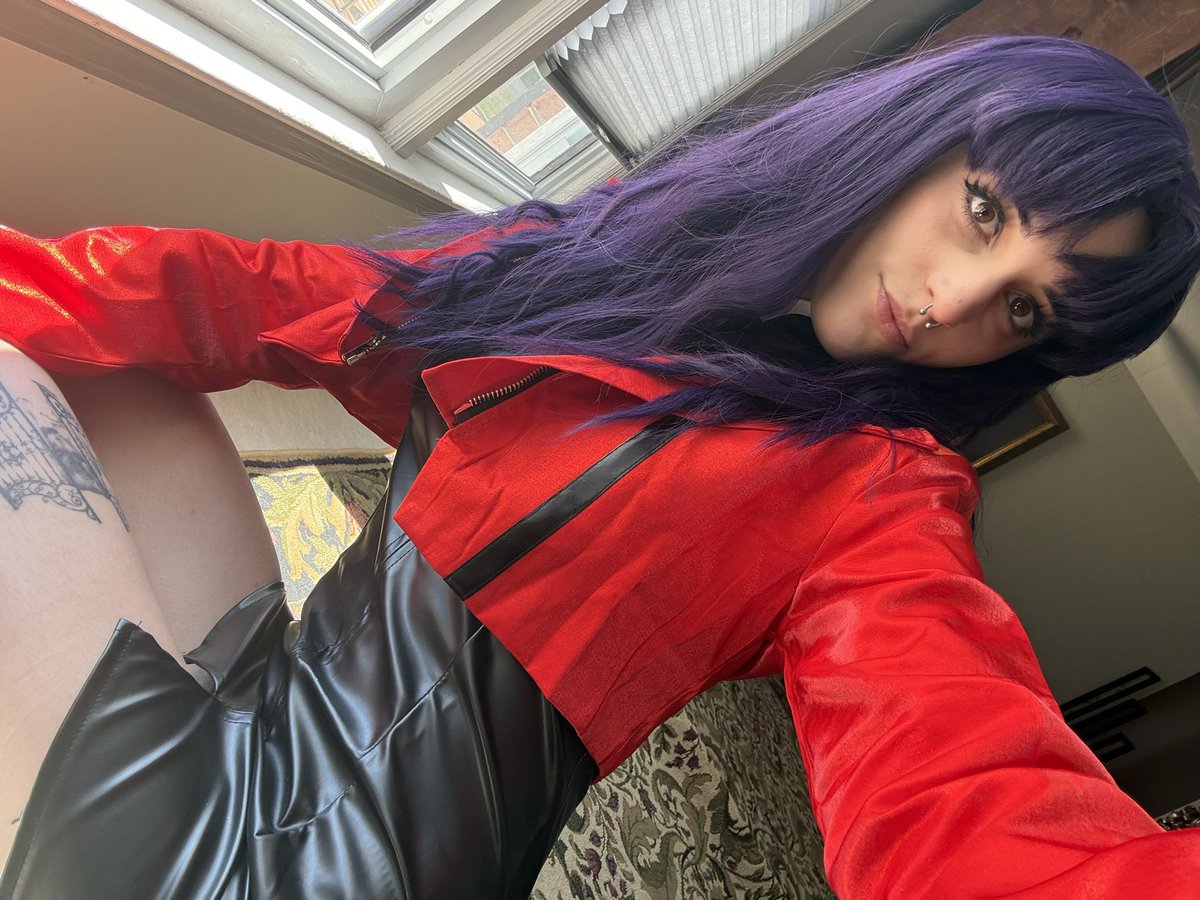 babybatcos's tweet photo. misato today :P https://t.co/2fThccC1hB