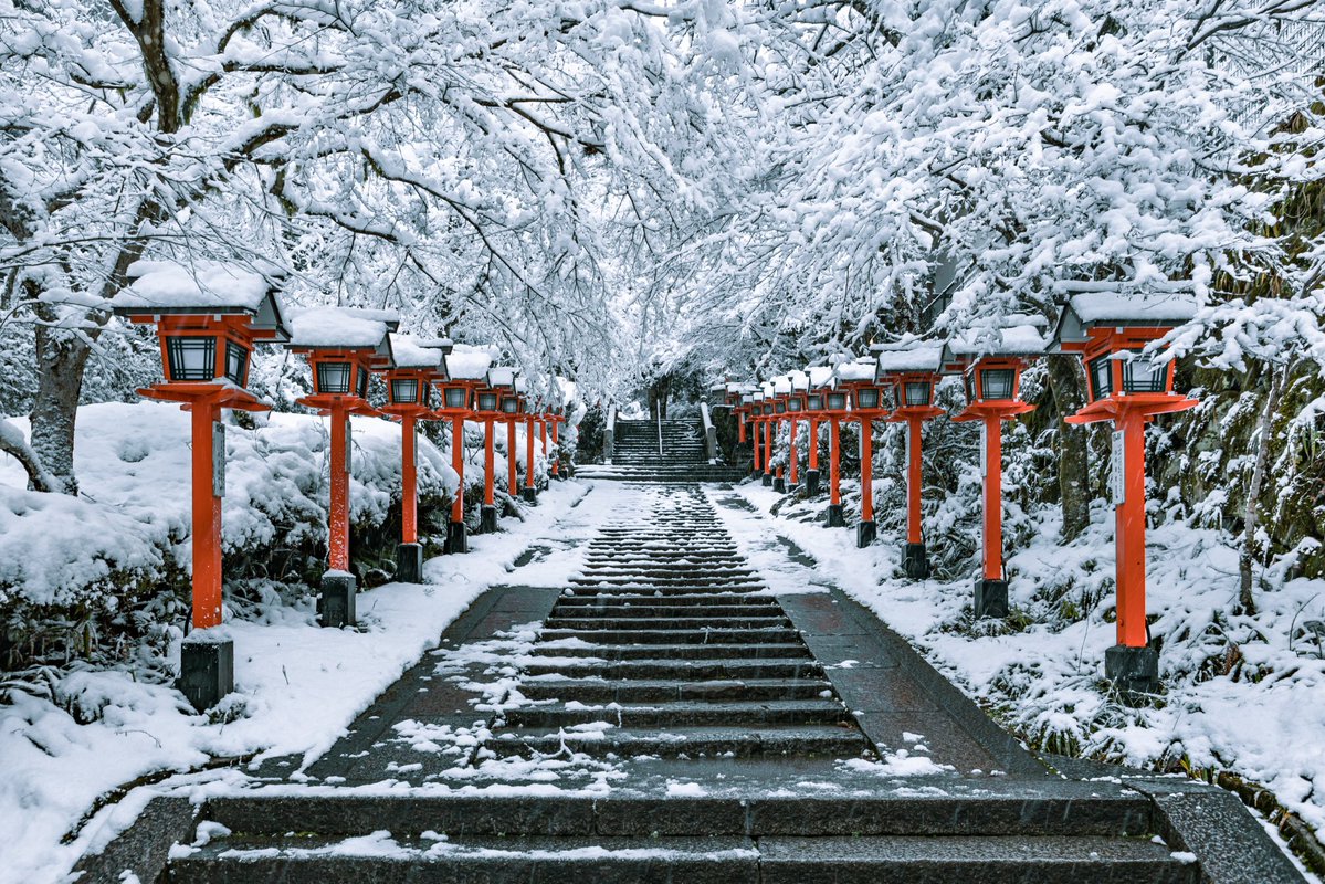 visualsofearth1's tweet image. Kifune Shrine, Kyoto, Japan