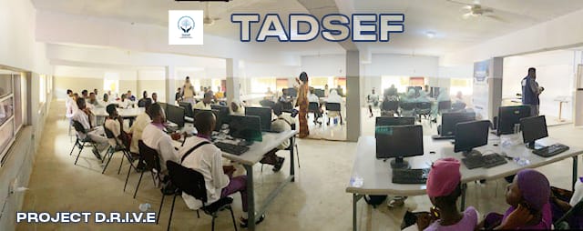 tadsef's tweet photo. π Project D.R.I.V.E. 2026 CBT Training has officially launched!
Today, we welcomed 75 public school students to our center. With over 90% lacking computer skills, this training gives them a real chance to compete in JAMB 2026.
#ProjectDRIVE #TADSEF #JAMB2026 https://t.co/43Pb15v7yK