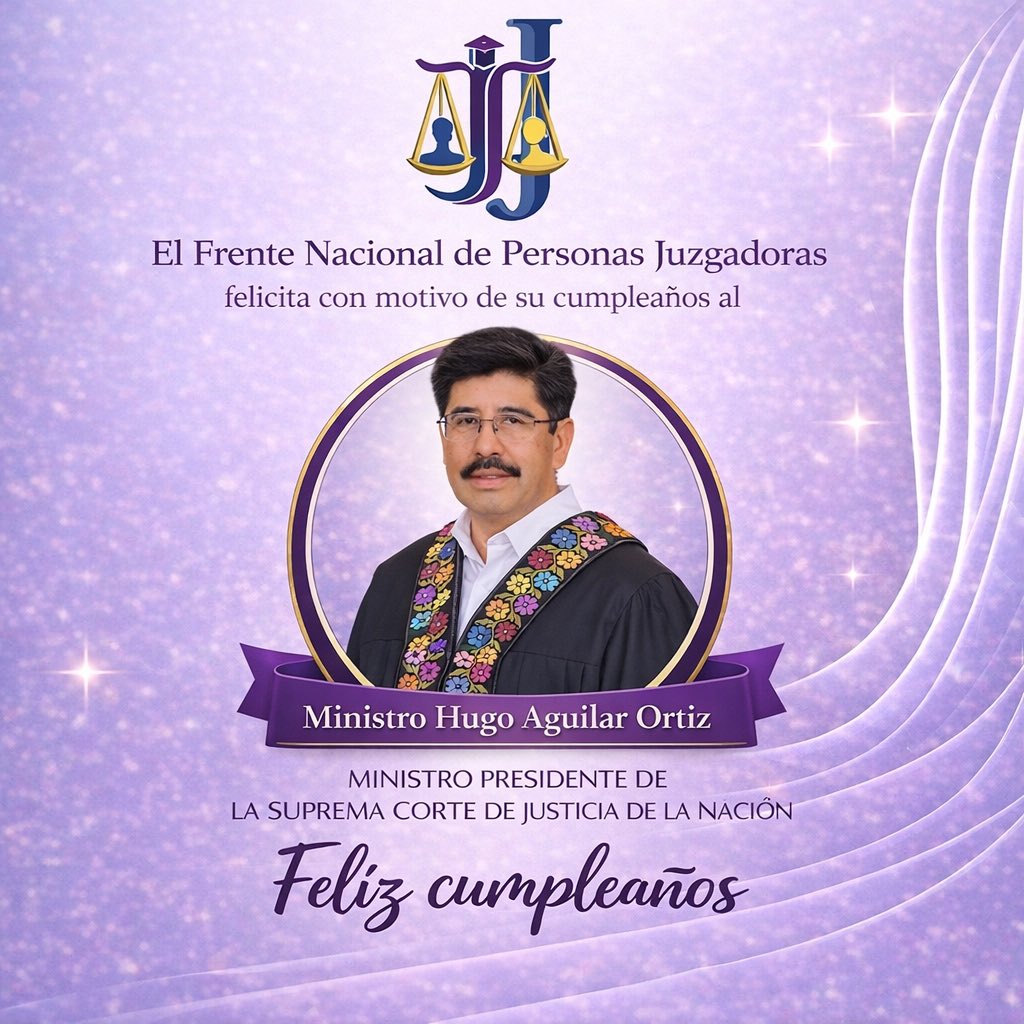 Frente Nacional de Personas Juzgadoras tweet media