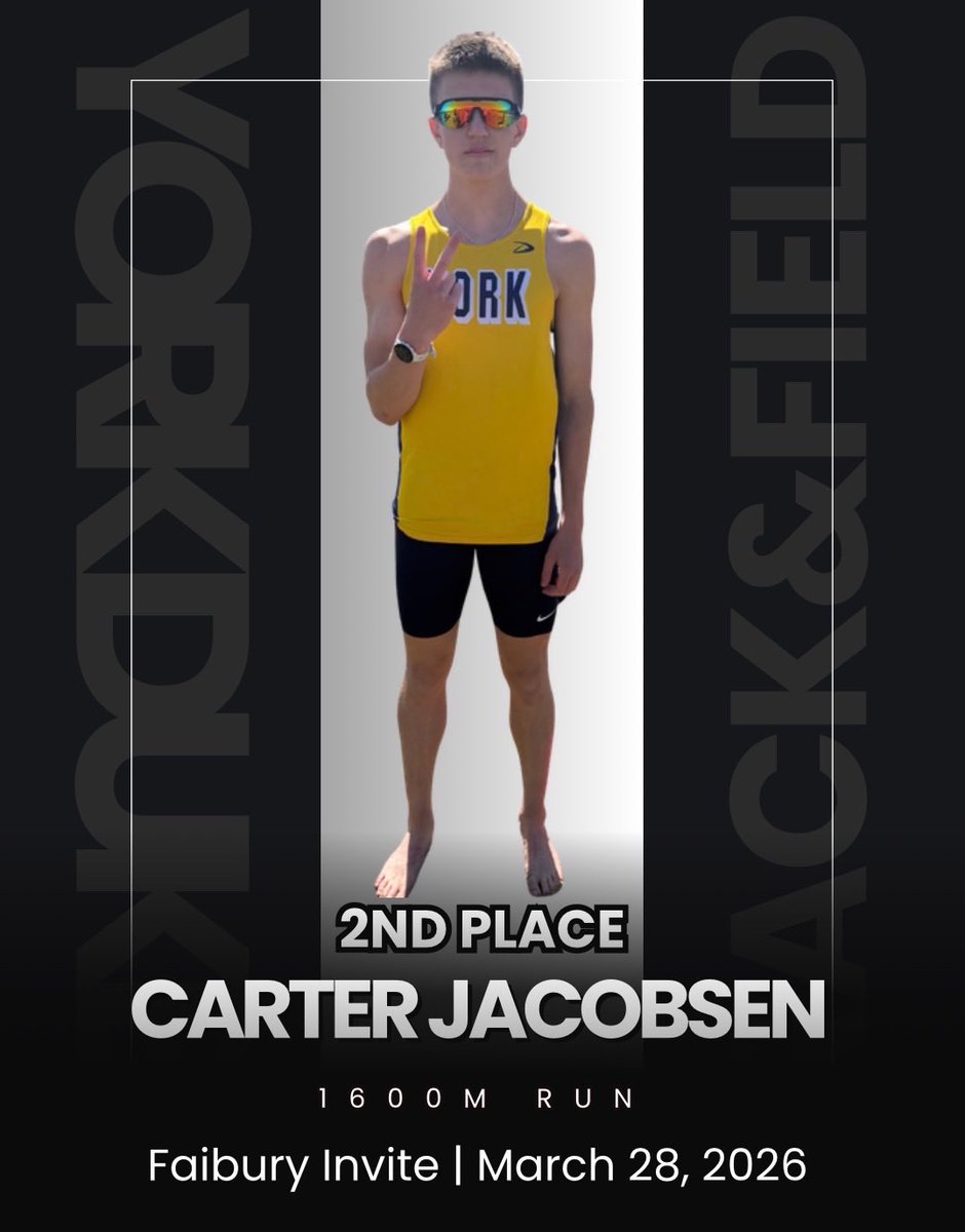 York Track & Field tweet media