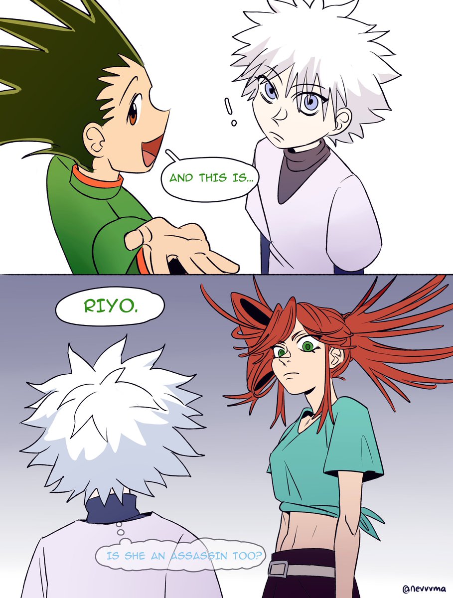 nevvvma's tweet image. Part 4/? 
Hi everyone! Sorry for the delay. I had to split this part into two parts and make vertical frames (because the comic seems a bit crude to me without additional illustrations), so it took me longer than usual.
 #gachiakuta #hxh #hunterxhunter