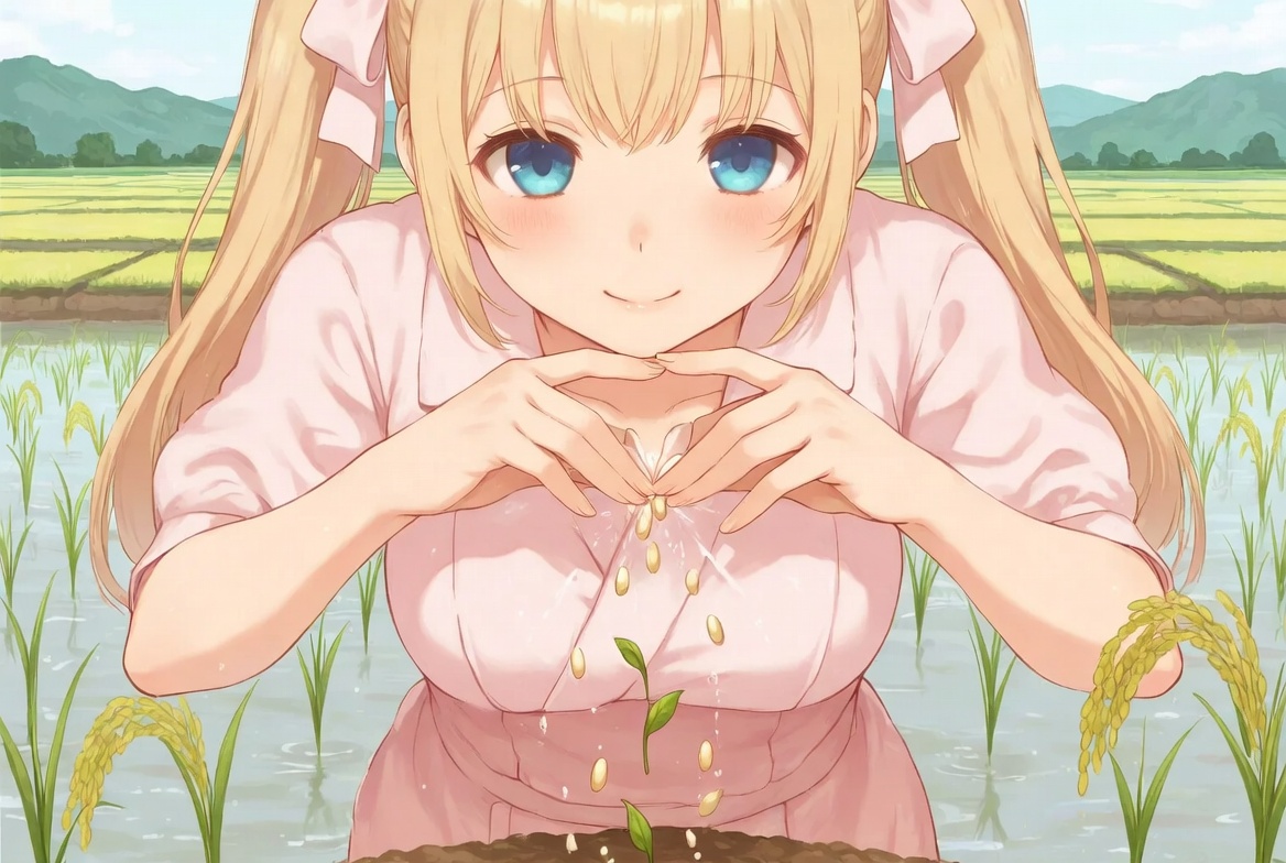zecns's tweet photo. 助産師の手が織る命のリズム🌾

赤ん坊ポンと生まれる声が響く👶
畑の土ポロリと種が芽を出す🌱

手が母を支える🤲
水面スッと苗が揺れる田の畝👣

笑い声クスクス村を包む🎐
指先チョンと命をつなぐ営み🌄

朝日キラリ照らす畦道を進む☀️
助産師の手が春と命をつなぐ🌾

#助産師 #農村医療 #命の循環 https://t.co/rEOYMg3gQ6