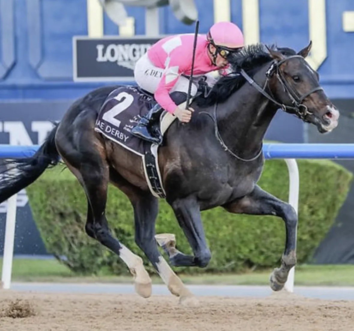 StakesWinners's tweet image. 🏆 WONDER DEAN 🇯🇵 
(Cristian Demuro - Daisuke Takayanagi) UAE DERBY 2026 ($1,000,000) Meydan 🇦🇪 @RacingDubai @cristian_d22708 @KentuckyDerby 
📷 Meydan