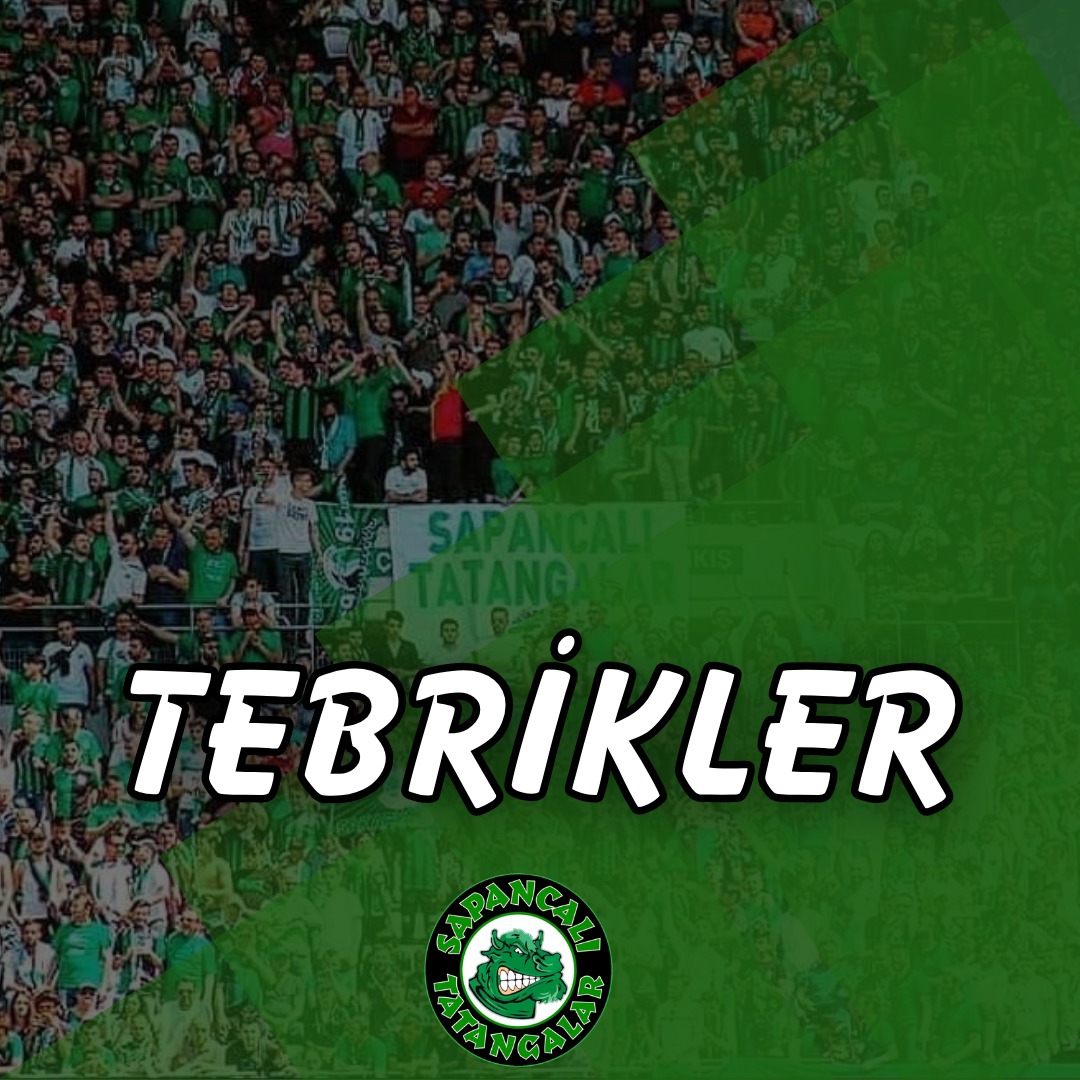 Bugün Bölgesel Amatör Lige yükseliş Play Off maçlarında galibiyetle başlayan Sapancasporumuz ve Akçaysporumuzu tebrik eder,kalan maçlarında başarılar dileriz. Siz şampiyon olacaksınız 💪😎