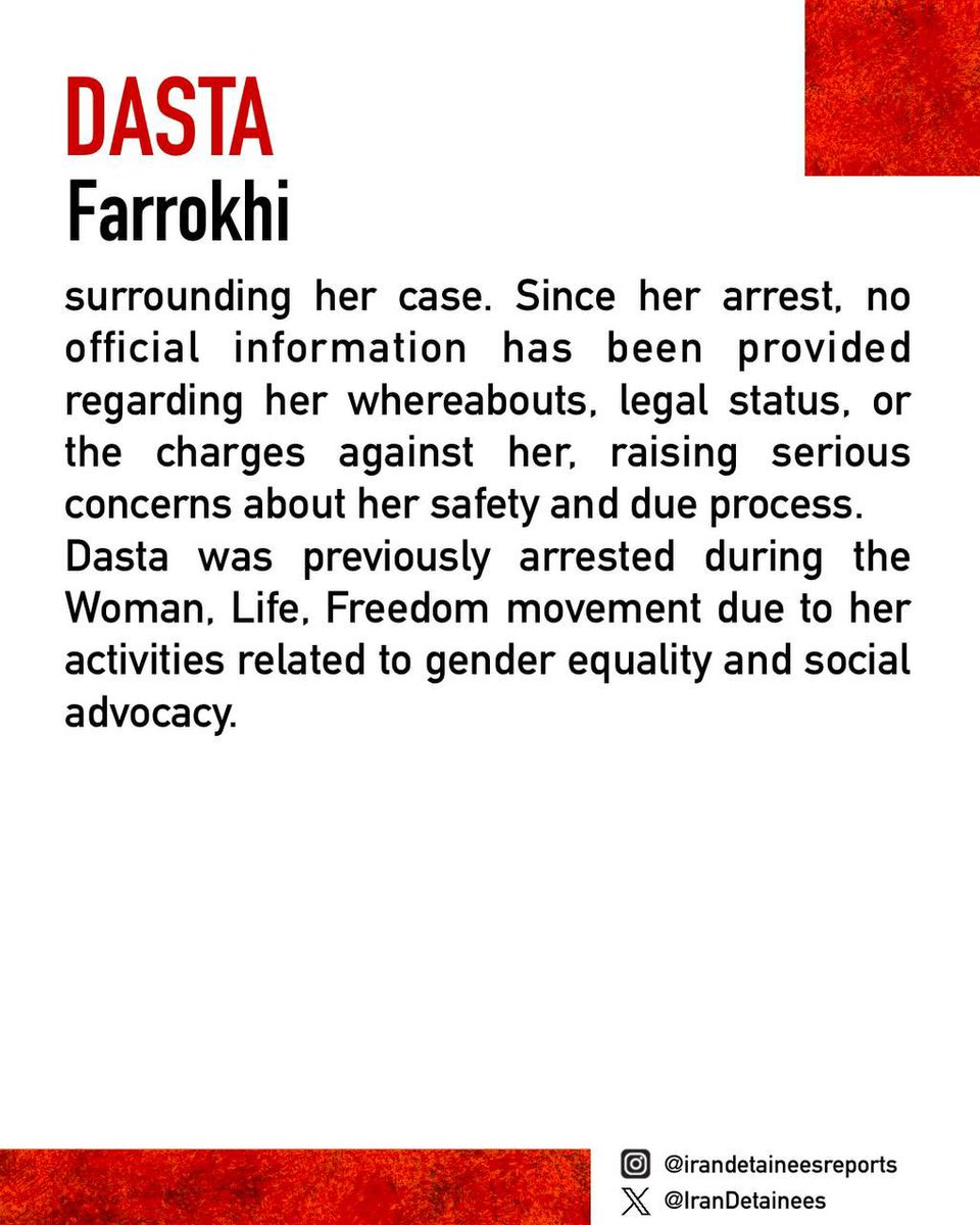 Iran Detainees Report tweet media