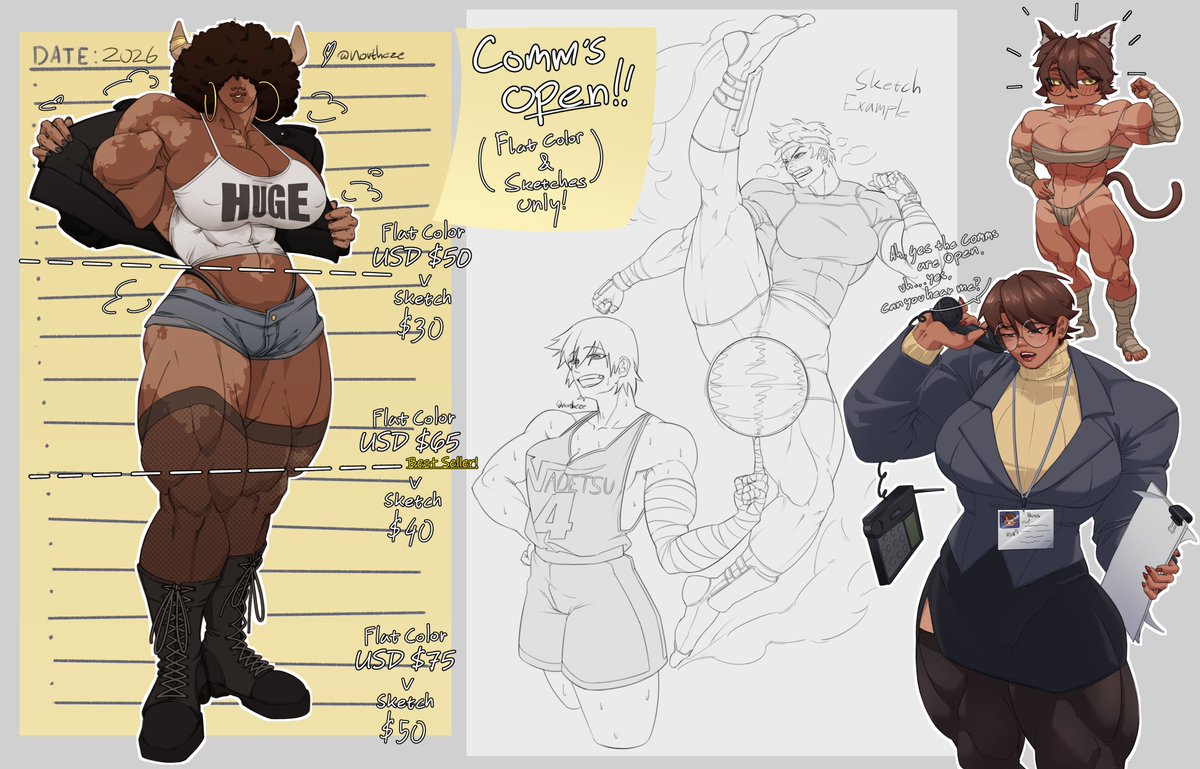 Comms open for those who are interested! only taking 5 atm though 🙂

(dm me on discord "northeze", cuz the message request is broken for some reason 😭 so i can't see who have requested me a dm, so i'm really sorry for those who have requested here🙏)
