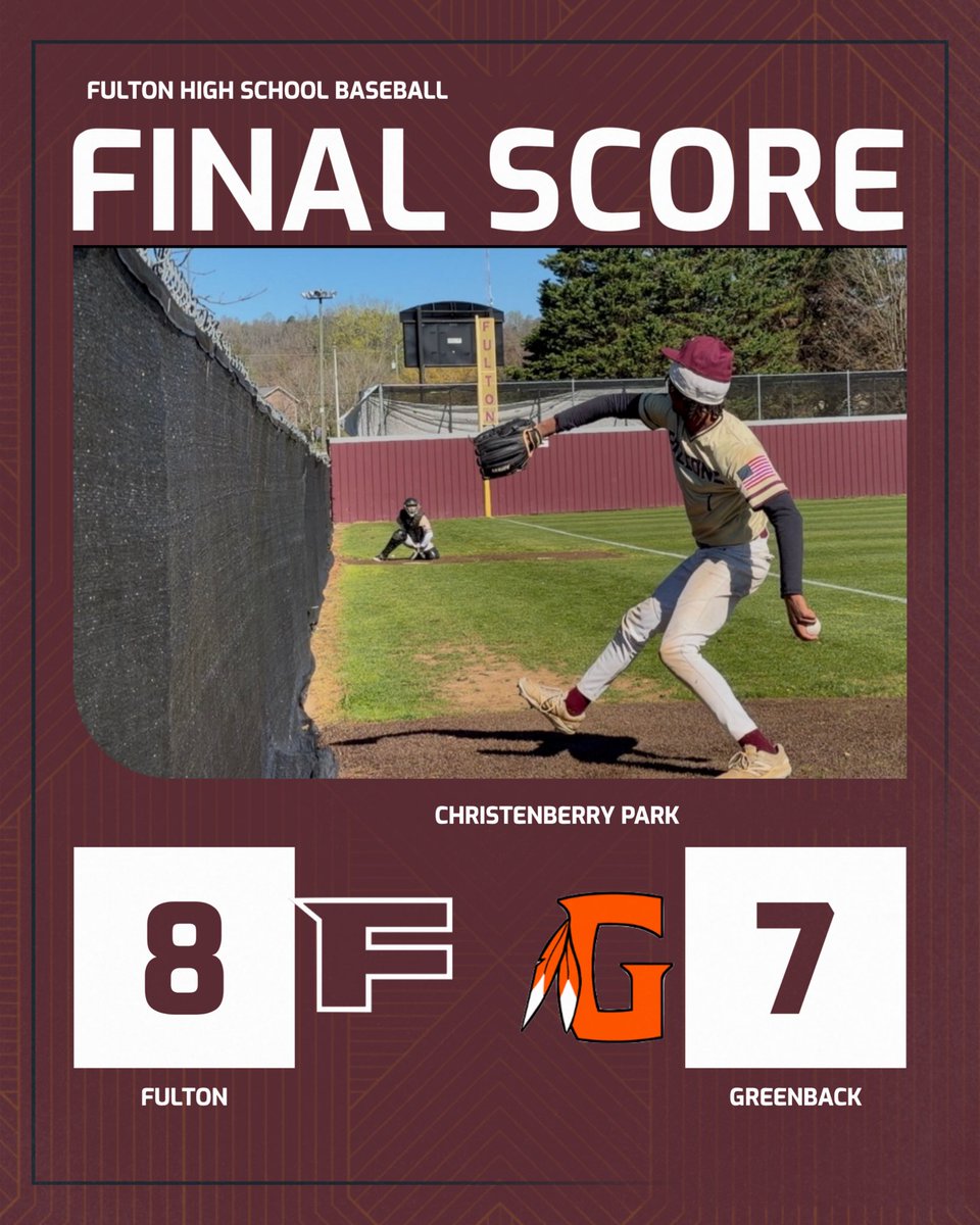 Fulton Baseball tweet media