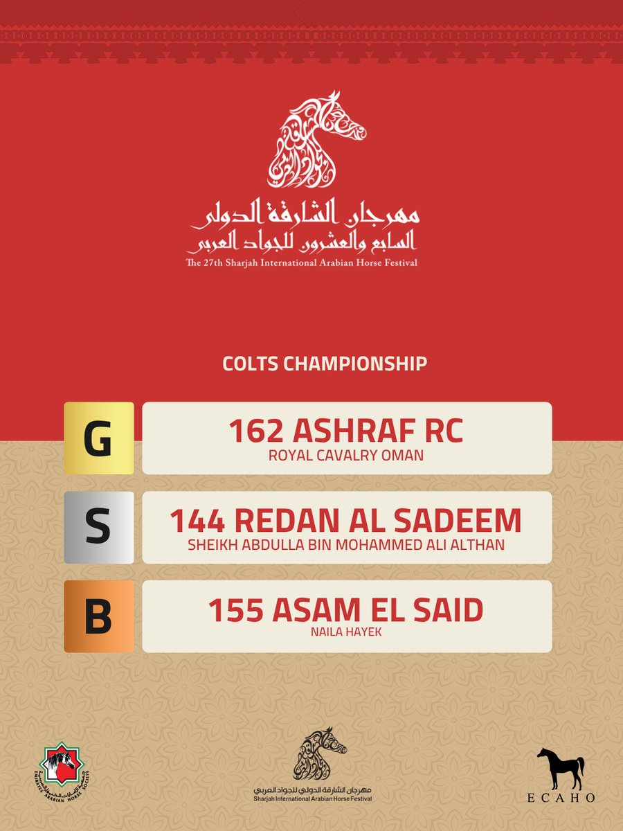 جمعية الإمارات للخيول العربية tweet media