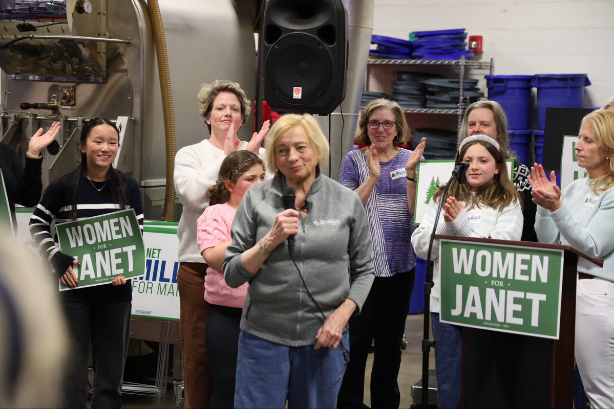 Janet Mills tweet media