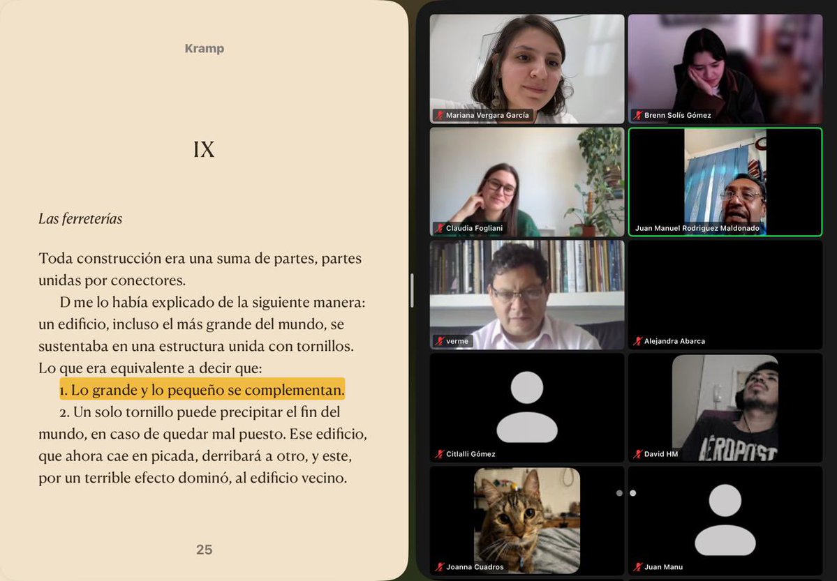 Círculo de lectura COLMEX tweet media