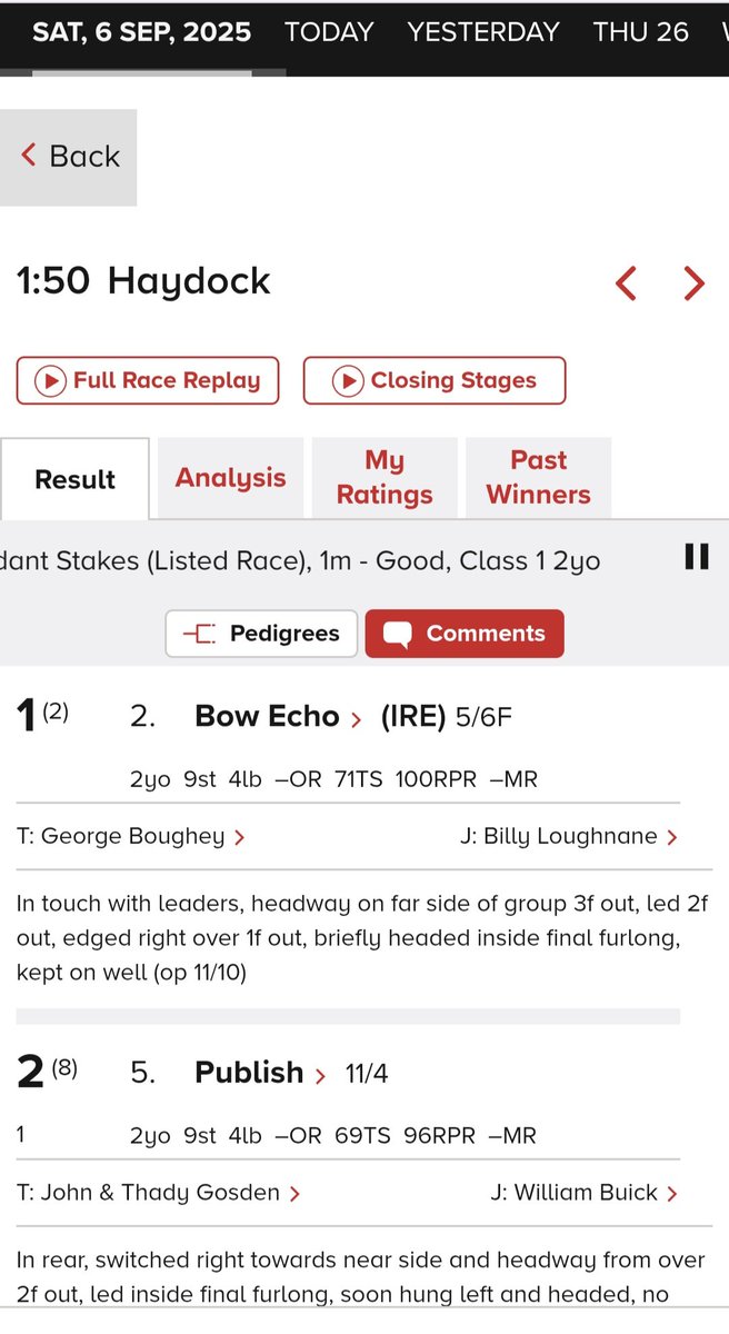 The 2000 Guineas tweet media