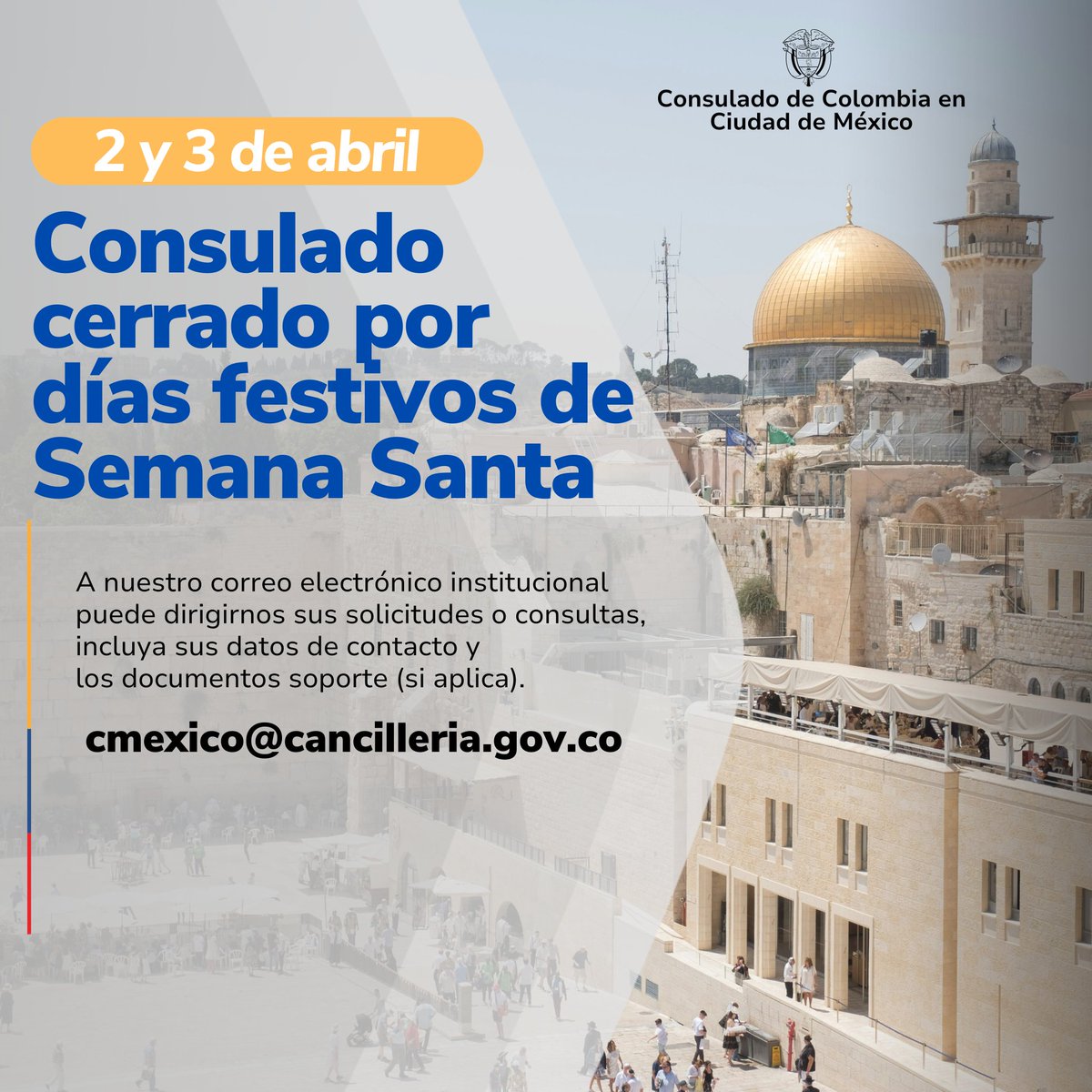 Consulado General de Colombia en México tweet media