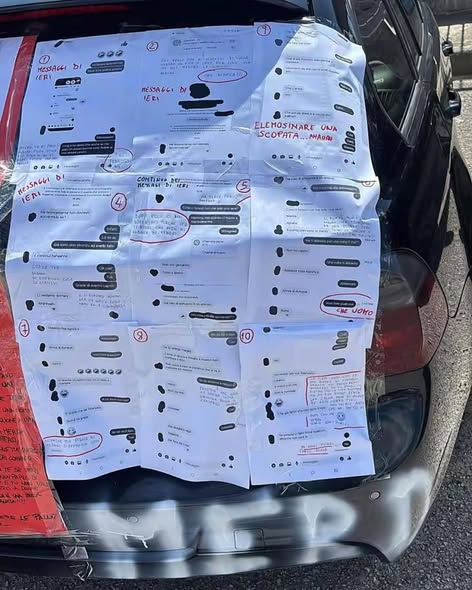 maschicidio's tweet photo. SE FOSSE STATO UN UOMO?
Altamura, scopre il tradimento e “denuncia” il compagno in strada: auto imbrattata con spray e chat con l’amante.

#violenzafemminile #nonaccettavalaseparazione #cornutascontenta #danneggiamento #femminismotossico 

https://t.co/zBSAz6bmwB https://t.co/jiWupnd0pJ