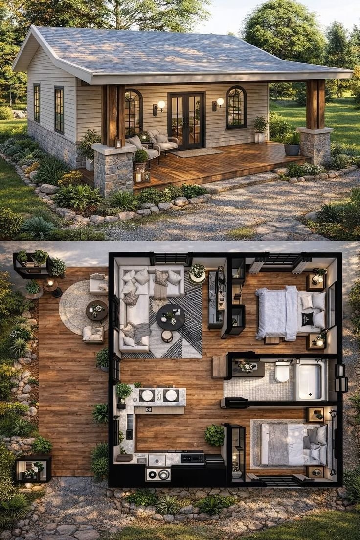 Mountain Cabins tweet media