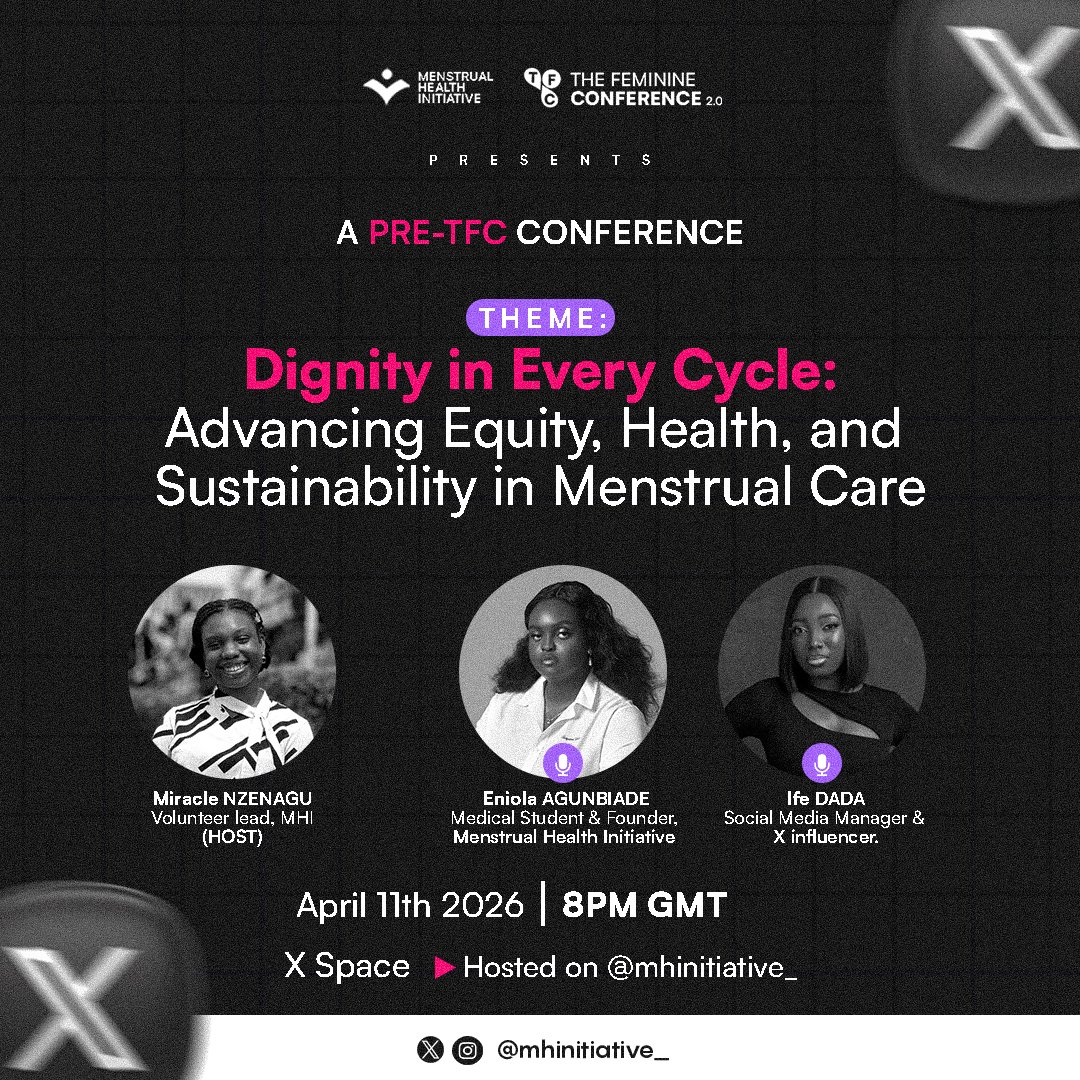 Menstrual Health Initiative tweet media