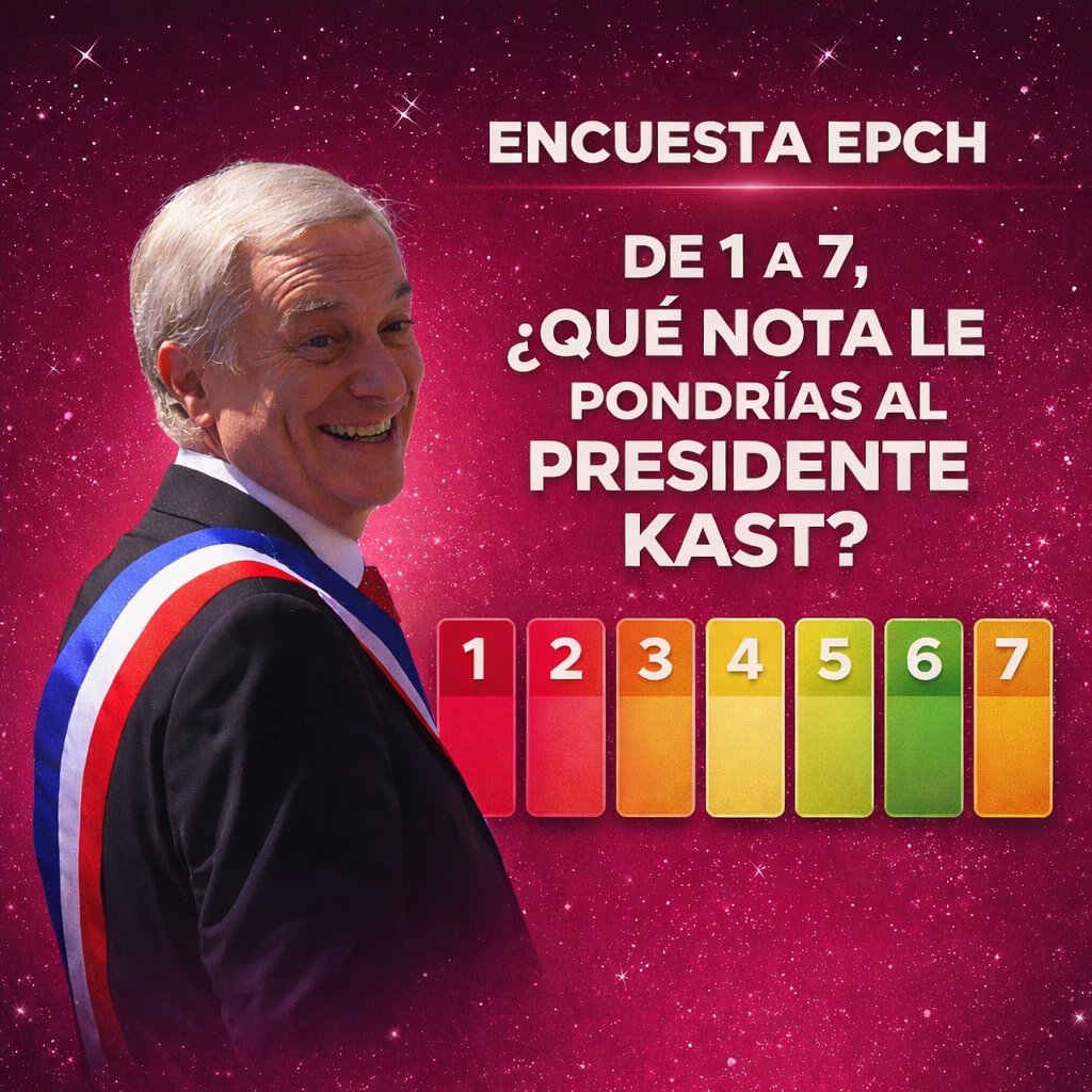 EPCH (Elecciones Presidenciales Chile) tweet media