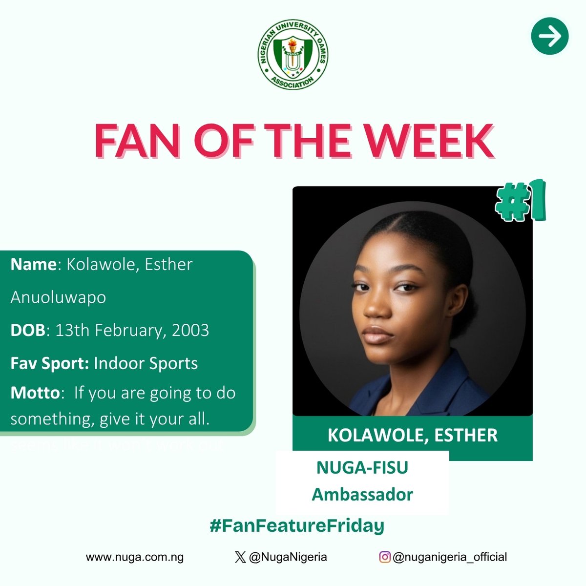 NUGA - Nigeria University Games Association tweet media