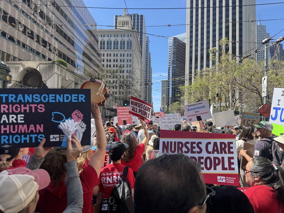 California Nurses Association tweet media
