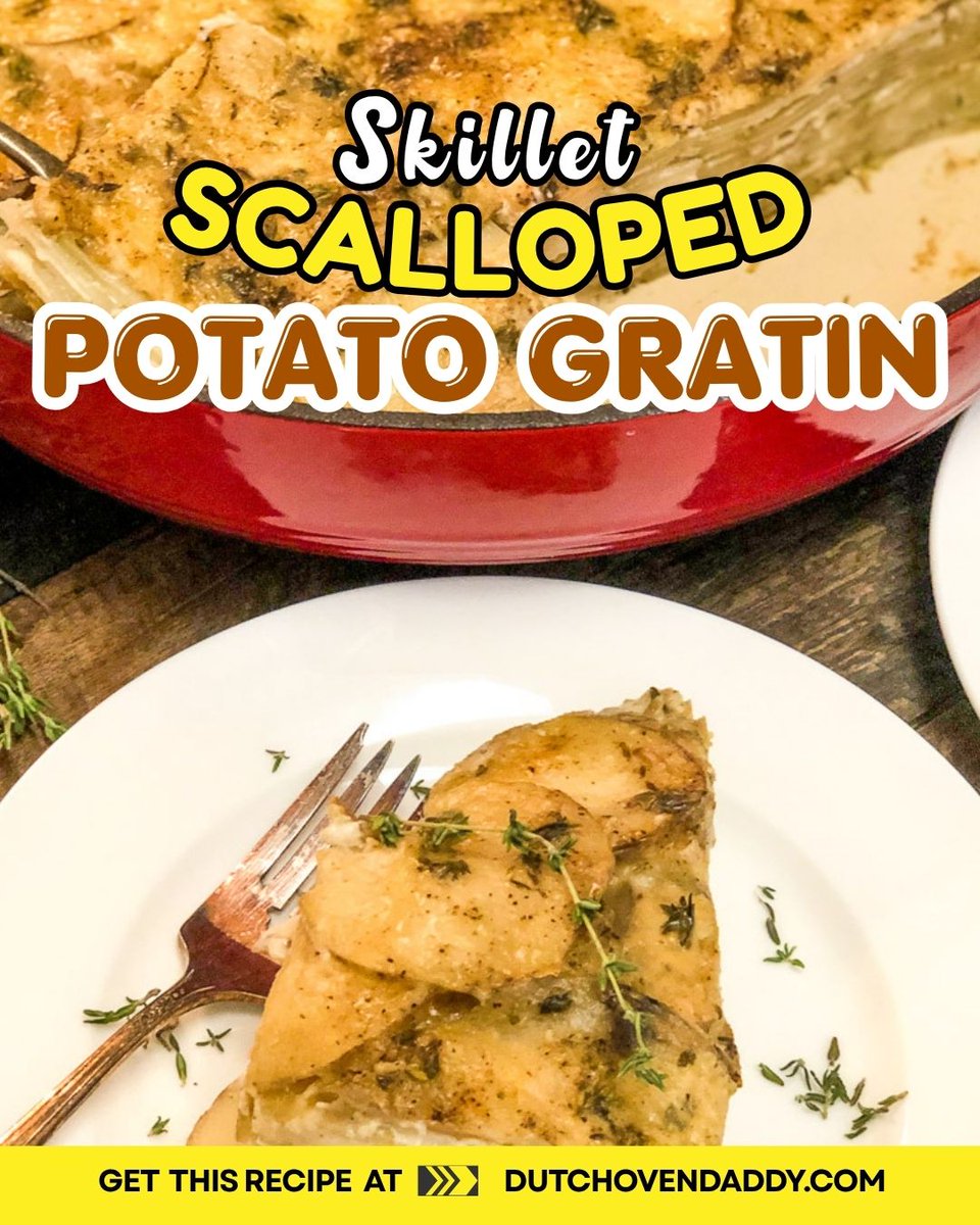dutchovendaddy's tweet photo. 🥔🐣 Get the Recipe: https://t.co/HJSmRUlpjM
Scalloped Potato Gratin is creamy, golden, and the Easter side dish everyone reaches for first.

#ScallopedPotatoes #EasterSides #ComfortFood #HomeCooking #CastIronCooking #SpringRecipes https://t.co/xaimtgufWh