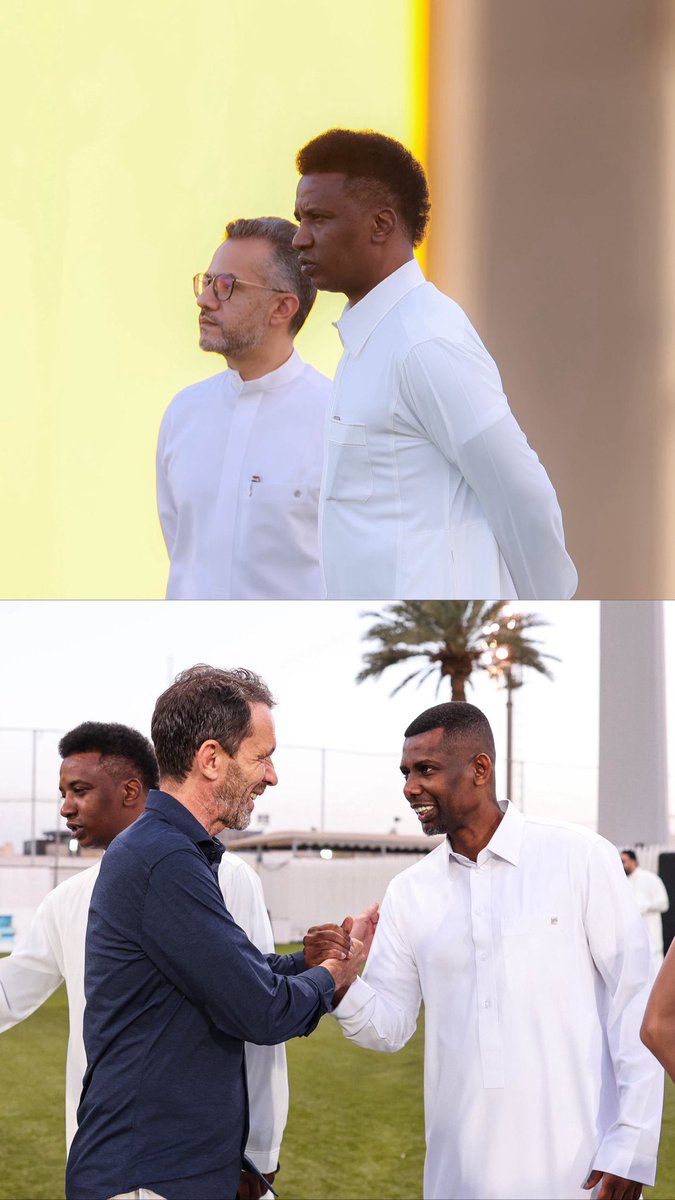اساطير الاتحاد محمد نور و حمد المنتشري ينضمون إلى نادي الاتحاد💛

الله ينفع فيهم💛
#الاتحاد #محمد_نور #حمد_المنتشري