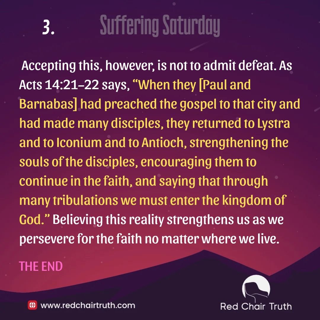 redchairtruth1's tweet image. They came, they destroyed, and they returned again and again. But the faith they tried to silence refused to give in—the more the trouble, the stronger it grew.

Don’t miss this Suffering Saturday.

#RedChairTruth #SufferingSaturday #Persecution #Faith #Christians #RCT #ItaUdoh