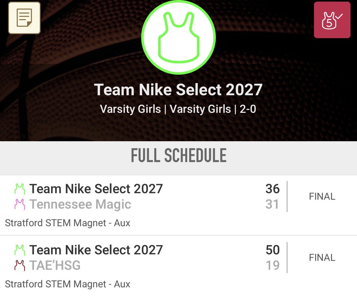 Team Nike Select 2027 tweet media
