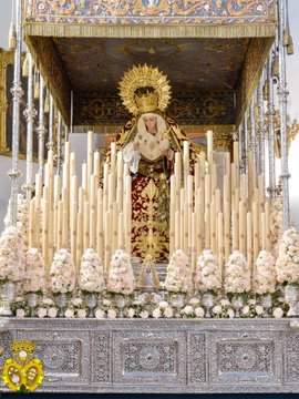Jesús de la Sentencia en su paso de Misterio con las nuevas imágenes de <a href="/israelcornejos1/">israel cornejo sanchez</a> y María Santísima de las Maravillas dispuestos para la Estación de Penitencia  <a href="/SentenciaGR/">Sentencia y Maravillas</a>