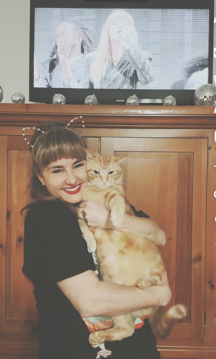 _13SwiftlikeTay's tweet image. It’s PetsMart Charities Adoption Week &amp;amp; I’m SO THANKFUL I adopted my orange furbaby Rotini from PetsMart back in January!!! He loves to chill with me &amp;amp; dance 💃🏼 with me watching #TSTheErasTour on #DisneyPlus!!!!!!!!!!!!! ❤️‍🔥🫶😻#PetsMart #Anythingforpets #adoption