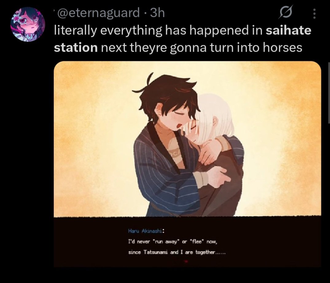 Saihate station struggles tweet media