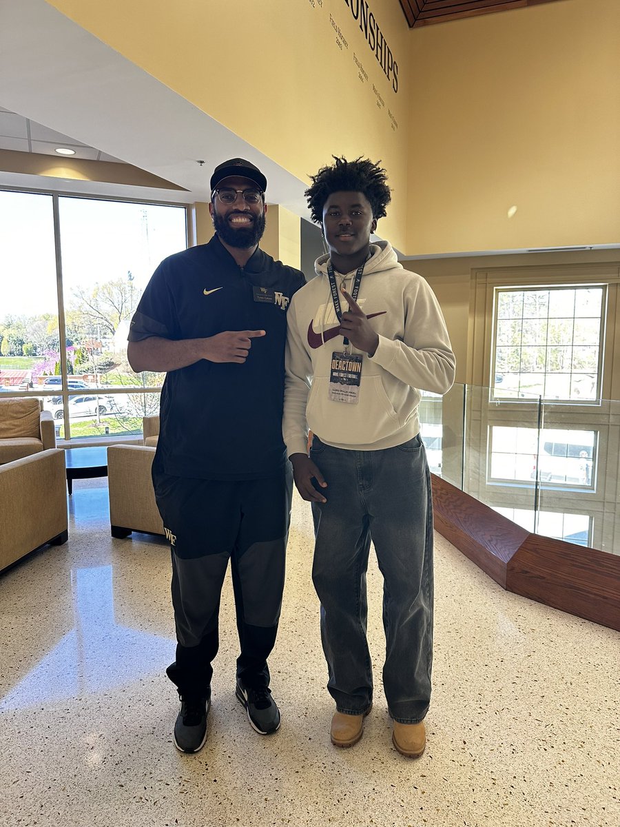 heru_lord's tweet image. Blessed to receive an offer from Wake Forest University.  #GoDeacs #ACC 
@tygatson @Dyrell_Roberts @TomLoy247 @Andy_Villamarzo