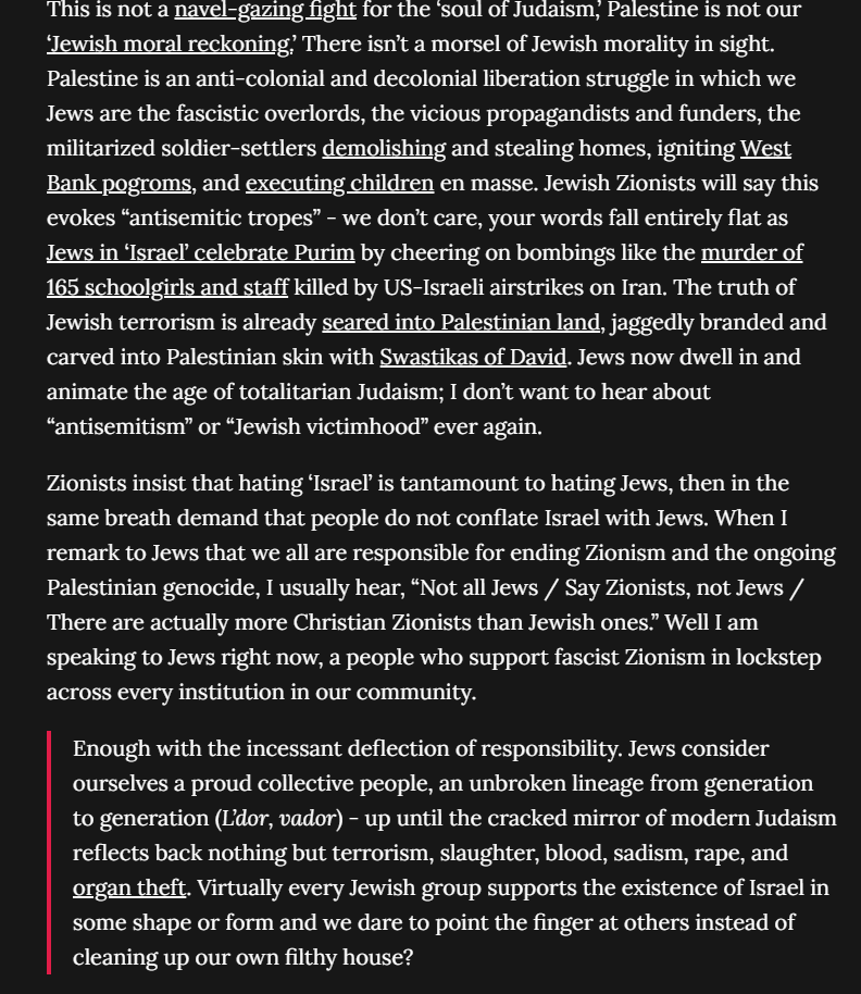 BARS! Thank you for writing this incisive and pointed piece.