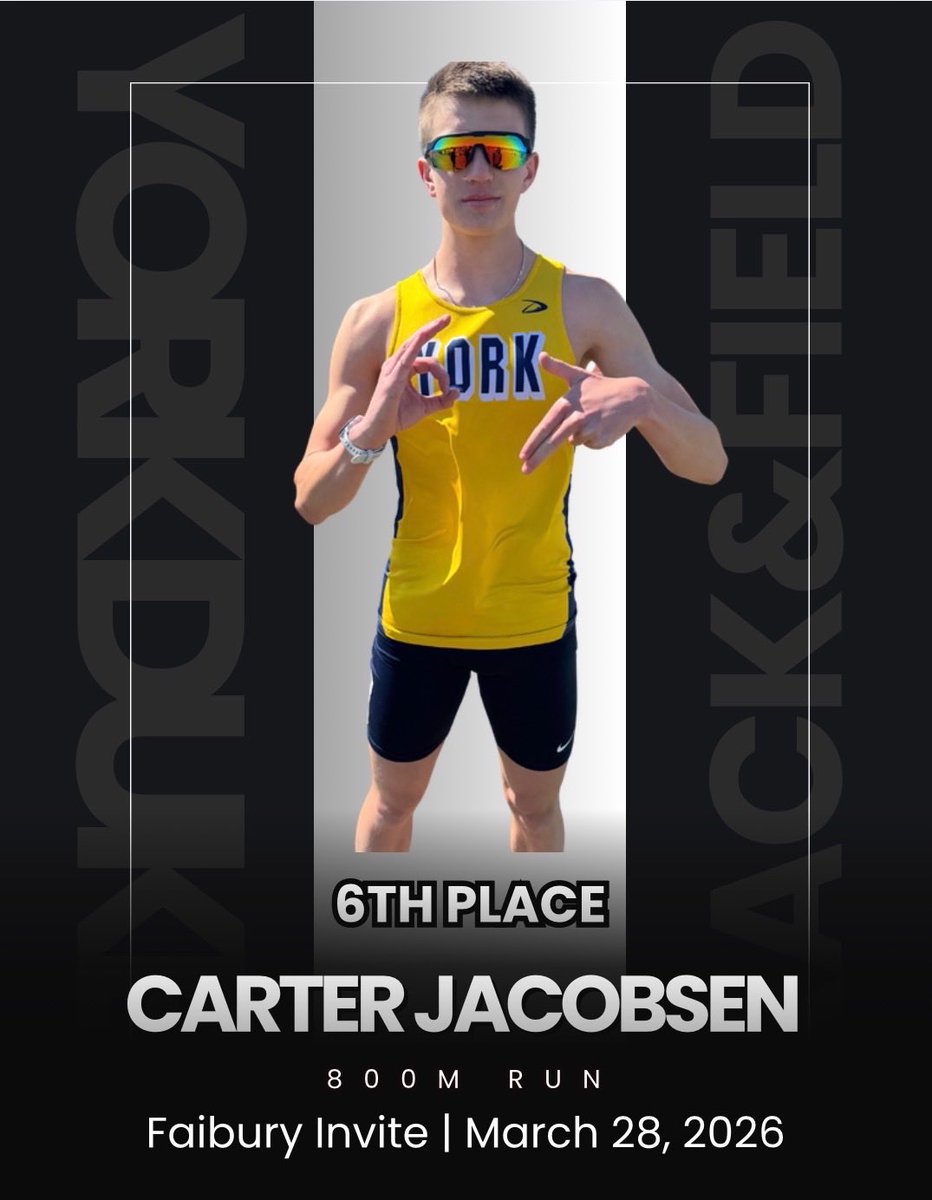 York Track & Field tweet media