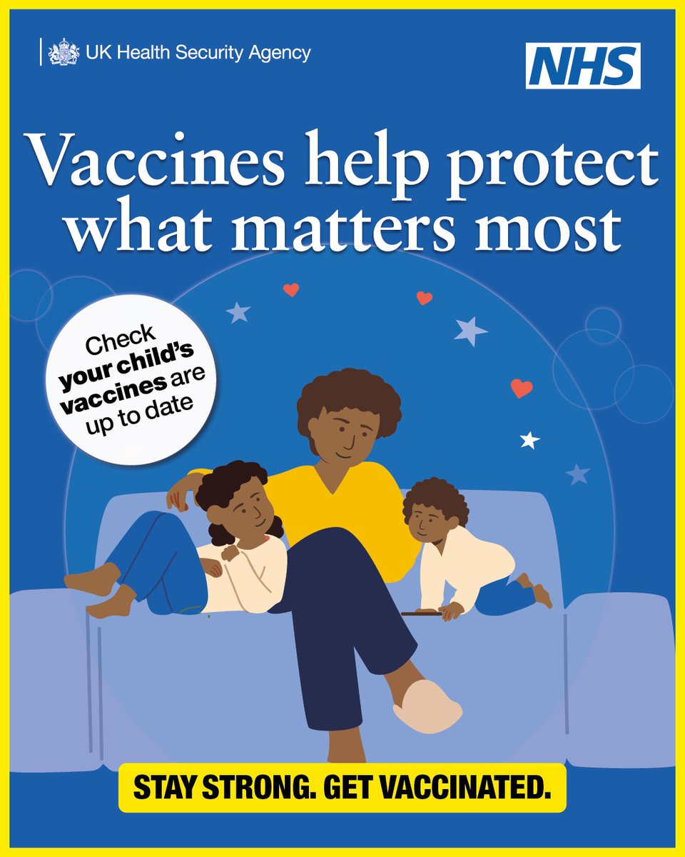NHSBSWICB's tweet image. Childhood infections like measles and whooping cough spread easily between children who are not vaccinated. If your child isn’t vaccinated, they’re not protected.

bswtogether.org.uk/yourhealth/chi…

#KeepStrong #StayWellBSW
