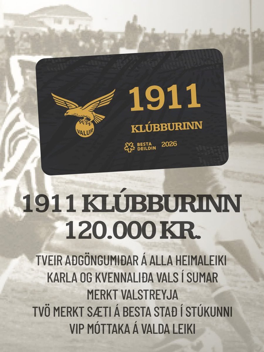 Valur FC tweet media