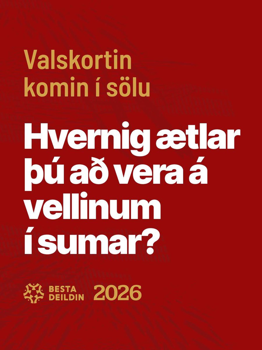 Valur FC tweet media