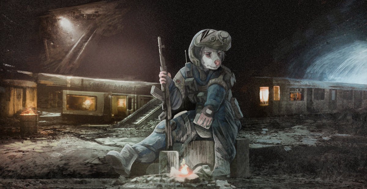 Dep998's tweet photo. Illustration for awesomeopossum99 https://t.co/UBC9SvBW1s