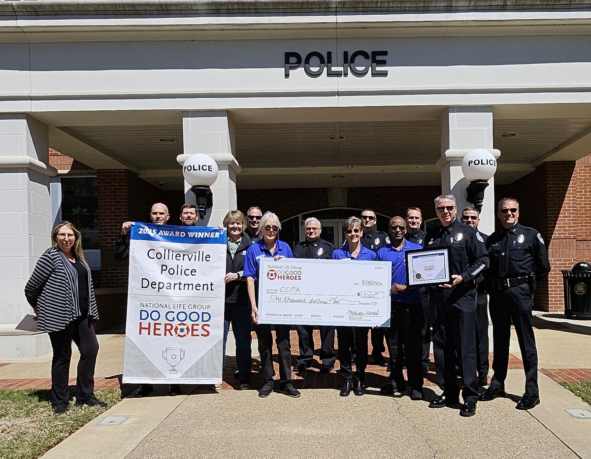 Collierville Police Department tweet media