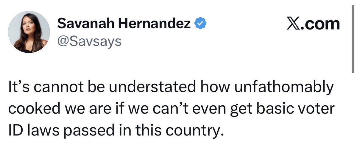 Requiring proof of citizenship, in a country that stupidly does not have a national citizenship database, is not a "basic voter ID law."

And the fact that Republicans are not requiring all voters to prove their citizenship in order to vote - only new voters or people who move -