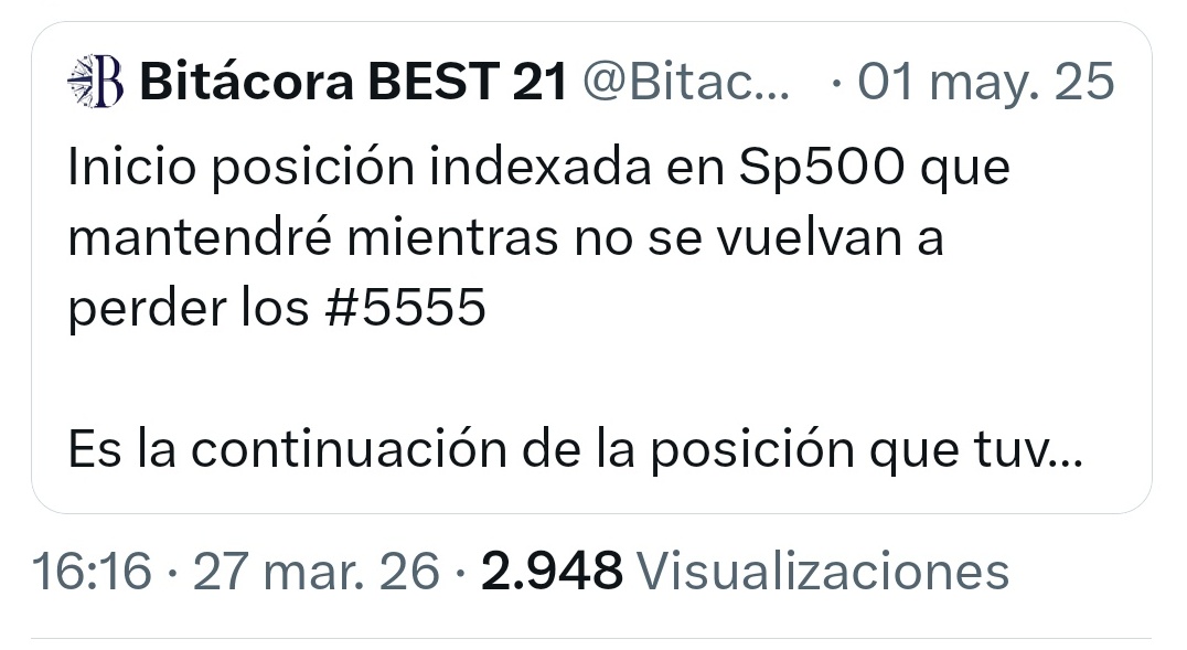 Bitácora BEST 21 tweet media