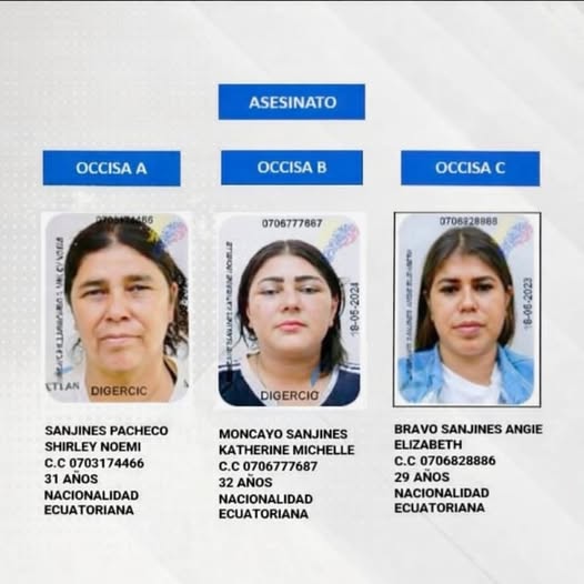 Tres mujeres fueron asesinadas en los exteriores de la Terminal Terrestre de Azogues - publicada en Noticias de la Provincia del Cañar - Ecuador - noticiasdelcanar.com/2026/03/28/tre…