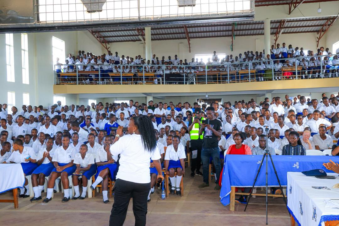 Today, I joined our team at Kashaka Girls' Secondary School in Mbarara, where we spent the afternoon engaging young people in honest conversations about their realities both in &amp; out of school.

We spoke about bullying, what it looks like, why it happens, and how it silently