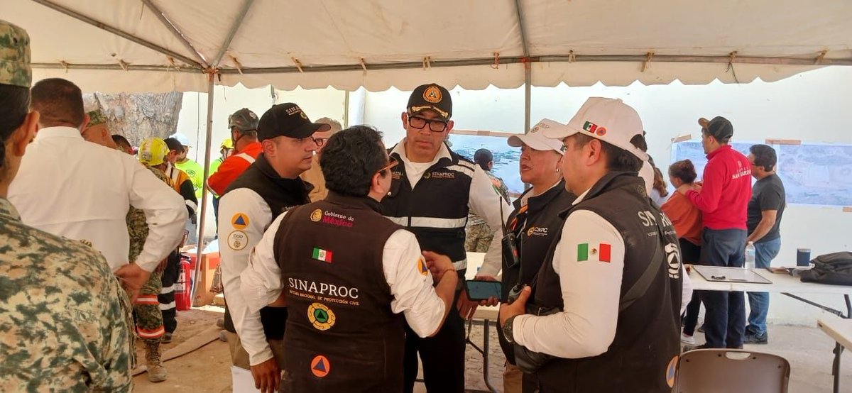 Coordinación Nacional de Protección Civil tweet media